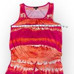 cupio Pink Orange Tie Dye Maxi Dress Boho Size Medium Photo 4