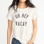 Old Navy Everywhere Oh Hey Vacay Graphic Tee Photo 0