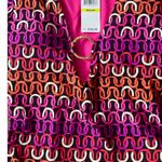 Trina Turk NWT!  Echo Long Sleeve Ring Front One Piece Paddle Suit - Size Medium Photo 8