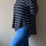 Free People  black and white striped sweater Photo 3