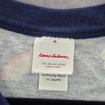 Hanna Andersson Blue Christmas Holiday Ornament Printed Long Sleeve Top Medium Photo 5