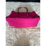 Victoria's Secret  Pink Travel‎ Duffel Bag Metallic Trim Gym Weekend Carry On Photo 6