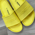 Birkenstock  Barbados Eva yellow slide sandals pool unisex Photo 3