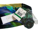 Salt & Cove Bandeau Bikini Swim Top Tropical Black Size L Photo 5