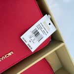 Michael Kors Giftable boxed item wallet & Travel Pouch - Bright Red Photo 6