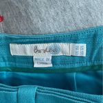 Boden Teal Blue A Line Skirt Size 12 Long Photo 3