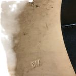 Talbots  Black Leather Pointed Toe Ballet Flats Bow 6 Classic preppy business Photo 4