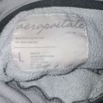 Aeropostale  1987 Hoodie Large Charcoal Gray Pullover Logo Sweatshirt Y2K 2000 Photo 3