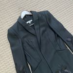 Alexis $759 NWOT  Embroidered Women's Black Coat Size M Photo 9