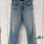 Veronica Beard  Jeans Ines Girlfriend Lace Up Surfside Photo 3