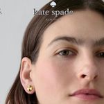 Kate Spade  Gold Spade Flower Suds New with Tags and Original Dustbag Photo 1