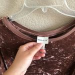 Ava & Viv Plus size mauve velvet top Photo 1