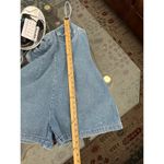 Jordache Vintage  Women's Blue Bustier Denim Romper Size L 90s Y2K Photo 10