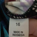 MiracleSuit MIRADONNA BY WO SIZE 16 Vibrant Leaf PatternOne piece swimsuit clean Photo 2