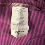 prAna Medium Rebecca Dress A-Line Striped Shelf Bra Stretch Sleeveless V-Neck Photo 7