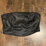 Kendall + Kylie  Faux Leather Top Photo 1