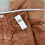 Anthropologie Pilcro Scotty Cuffed High-Rise Corduroy Straight Jeans NWT Size 24 Photo 5