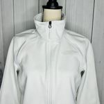 The North Face  Women’s White Windwall Fleece Jacket Full Zip Long Sleeve Sz M Photo 1