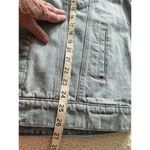 Pistola Womens Denim Oversize Jacket Sun Bleached Distressed Blue Sz XS/S Photo 8