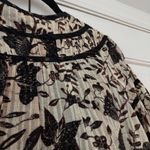 Ulla Johnson  Kirana Blouse Plumeria Floral Print‎ Top Size 4 Statement Sleeves Photo 10