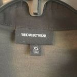 Who What Wear  XS black sheer top Photo 4