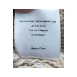 Beverly Hills Polo Club POL Sweater Womens Size S Beige Blue Pullover V-Neck Cable Knit Cozy Casual Photo 5