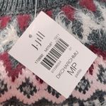 J.Jill  Turtleneck Sweater Dress Cotton Dark Charcoal Petite Size M NWT $129.00 Photo 9