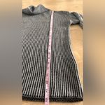 Varley Collins Tunic Sweater Merino Wool Blend Ribbed Knit Mockneck gray medium Photo 10