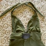 Tigerlily NEW Olive One-Piece. Small Photo 1
