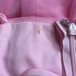 Lulus NWOT  Women's Special Poise Pink Tulle Sleeveless Tiered Mini Dress M Photo 7