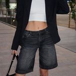 Bershka Denim Jean Shorts Photo 3