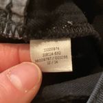 PINK - Victoria's Secret PINK Victoria’s Secret Black Raw Hem Denim Jeans Shorts EUC Sz 4 Cotton Photo 2