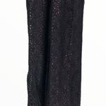 Gunne Sax 90’s Jessica McClintock Black Lace Metallic Pink Dot Square Neck Dress Photo 5