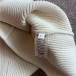 KHAITE  Yves Ribbed Bodysuit Ivory Size L Photo 10