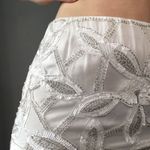 Verty  • White Sequin Floral Skirt Large Photo 3