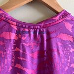 Under Armour Fitted Heatgear Tee Top Short Sleeve Womens Sz M Sonic Snake Print Photo 3