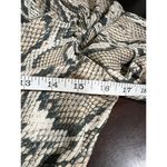 AFRM Ellis Ombre Snakeskin Print Wrap Maxi Dress XS Extra Small Party Cocktail Tan Photo 8