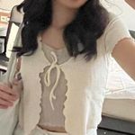 BDG  Cream Top Crop Photo 1