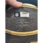 NFL Team Apparel Womens NFL New Orleans Saints Football Long Sleeve Shirt‎ Team Apparel Size M Photo 2