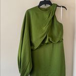 Halston Heritage HALSTON CHRISTA DRESS IN SATIN, Size 8, $545 Photo 9