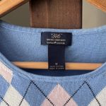 Brooks Brothers  346 Women’s Short Sleeve Supima Cotton Argyle Sweater Sz Medium Photo 3