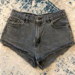 Levi’s Black Denim Shorts Photo 0