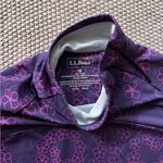 LLBean Women's 1/4 Zip Purple Pink Performance Sweatshirt Mock Neck Size M Size M Photo 3
