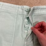 American Eagle High-Waisted Utility Khaki Short Aqua Blue Green Women Size 2 Photo 3