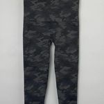 Spanx High Rise Camo Leggings Seamless Cropped Compression Slimming Green Large Photo 0