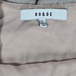 Ro & De  Velvet Sheen Layered Two Tiered Skinny Strap Cami‎ Tank Top S Photo 2