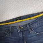 Just Black Distressed Jeans Size 26 Like New Photo 2