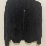 Tomfoolery Cozy Black Teddy Jacket Size M Photo 0