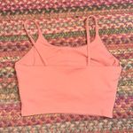 PINKY ORANGE ATHLETIC CROP CAMI TANK Photo 1