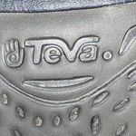 Teva  WO size 7 Black and Olive Green Sandals Hook and Loop closure clean Photo 1